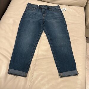 Gloria Vanderbilt Indigo Cropped Jeans